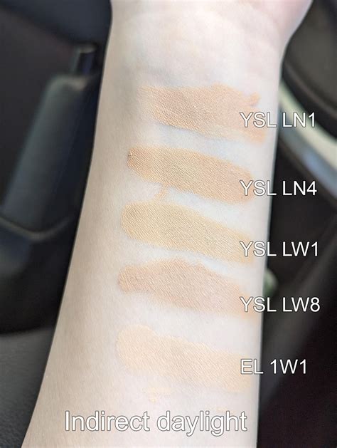 ysl double wear foundation